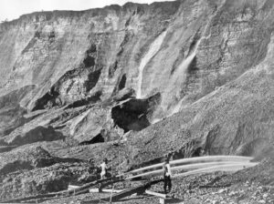 Hydraulic Mining In Dutch Flat California Between 1857 And 1870 300x224